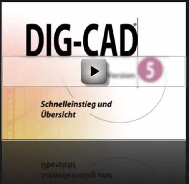 Tutorial DIG-CAD: Schnelleinstieg und Übersicht